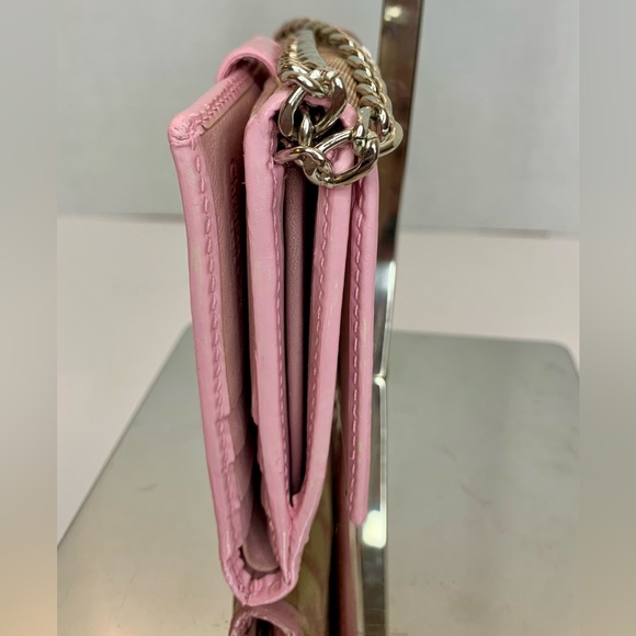 CHRISTIAN DIOR Monogram Girly Flap Compact Wallet Pink *2004* - Picture 6 of 11